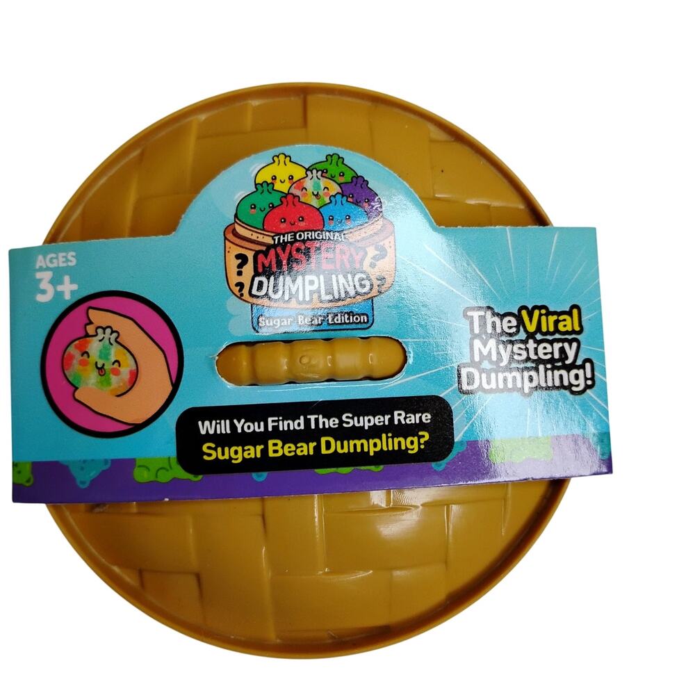 NWT The Original Viral Mystery Dumpling Sugar Bear Edition Color Unknown